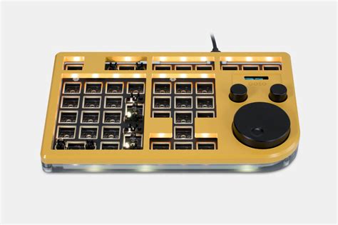 Megalodon doio triple knob  The Megalodon Triple Knob Macro Pad is just what it sounds like—a control deck with three dedicated knobs to triple your control